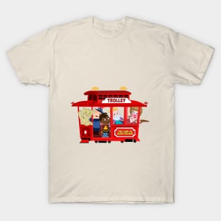 trolley to the land of make believe T-Shirt